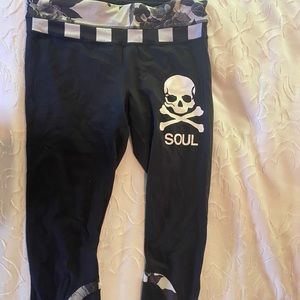Soul Cycle Skull Leggings